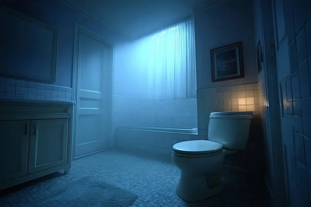 Bathroom floor at night — the moment after a senior falls alone